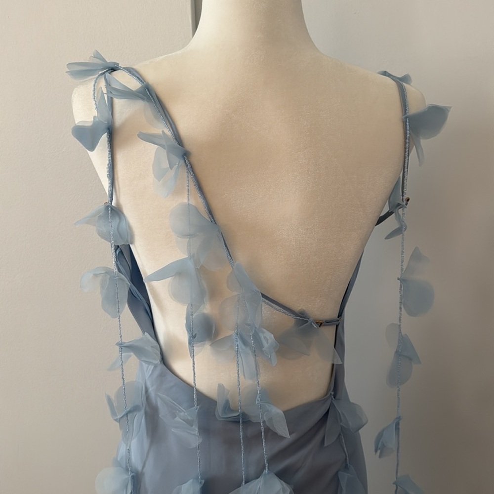 Cult Gaia Nymeria Gown Small Coastal Blue - Picture 7 of 16